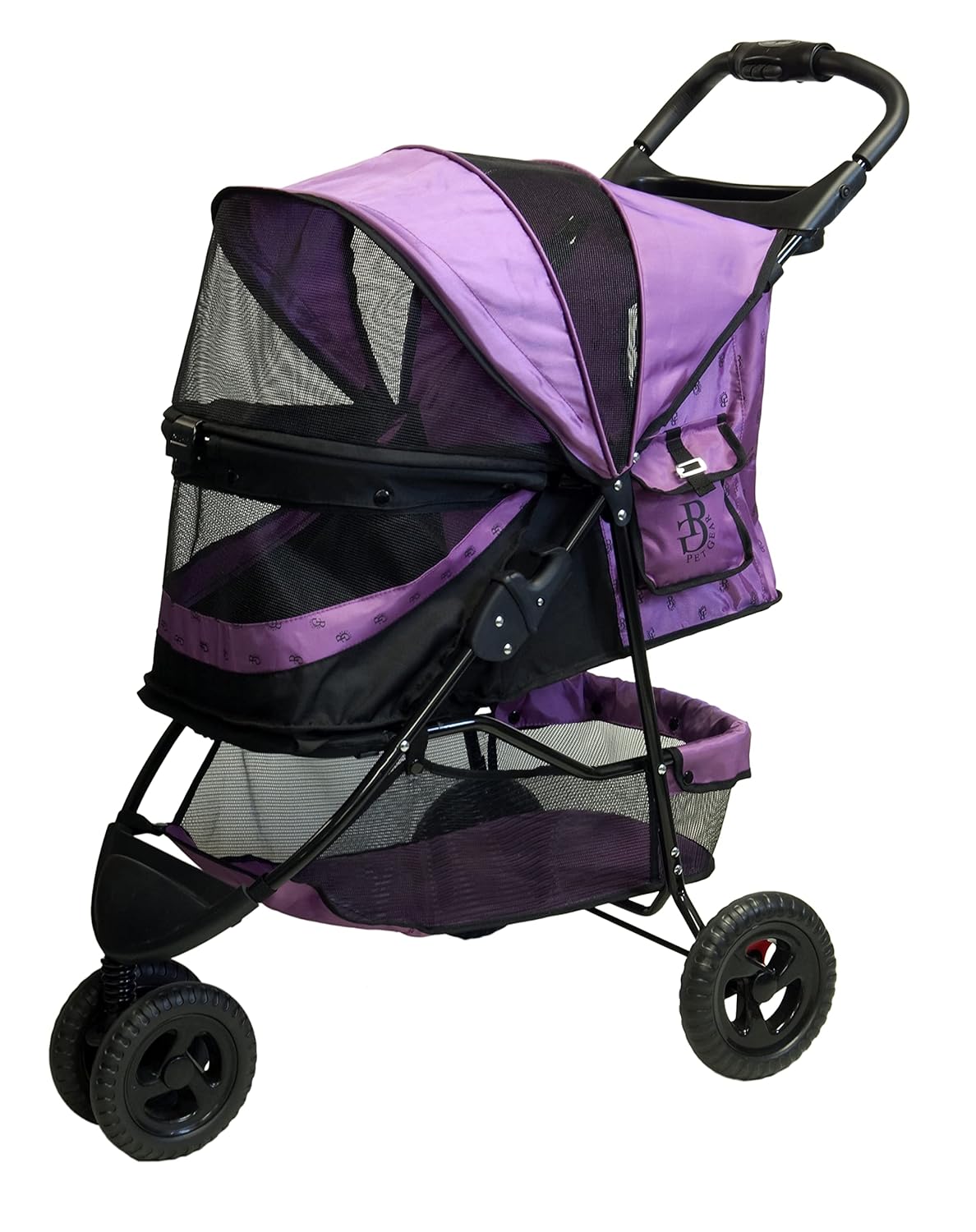 Pet Gear No-Zip Special Edition 3 Wheel Pet Stroller for Cats/Dogs