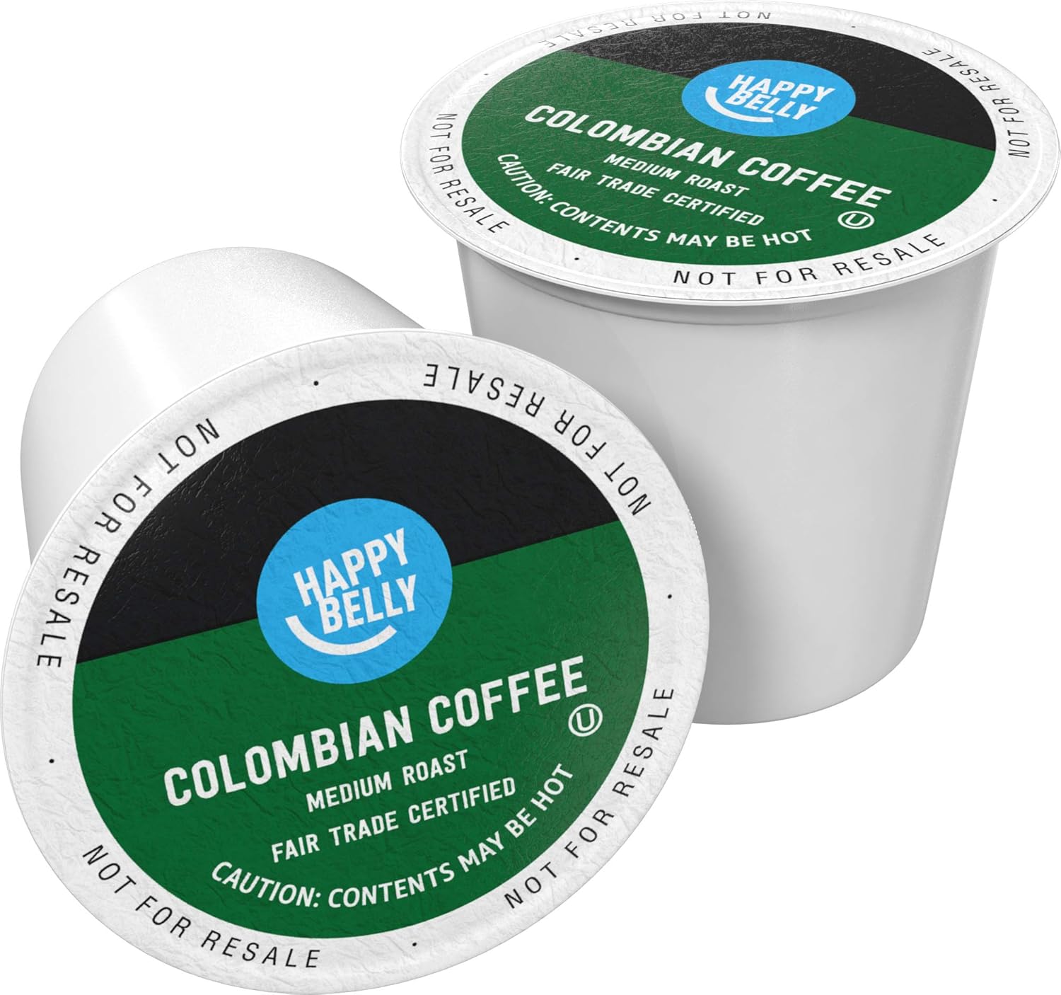 Happy Belly Medium Roast Colombian Coffee Pods for K-Cup Brewers