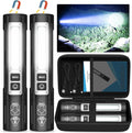 20,000LM Pocket Rechargeable Flashlight - Super Bright Dual Button Tactical Light