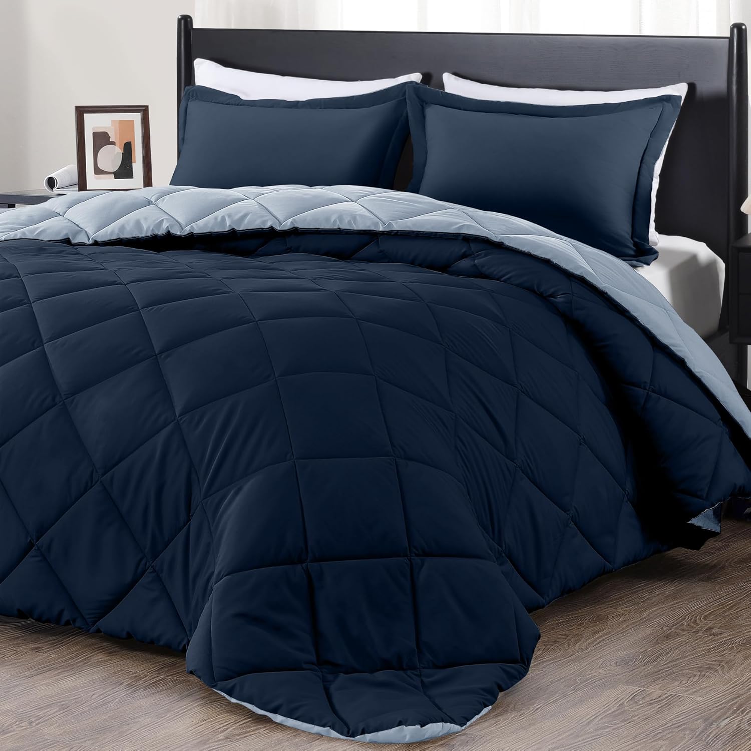 Downluxe Full Size Comforter Set - Soft Bedding for All Seasons