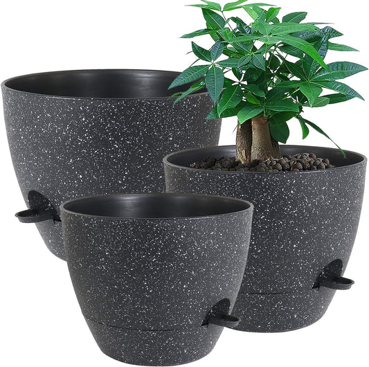 Large Self Watering Pots for Indoor Outdoor Gardening Needs