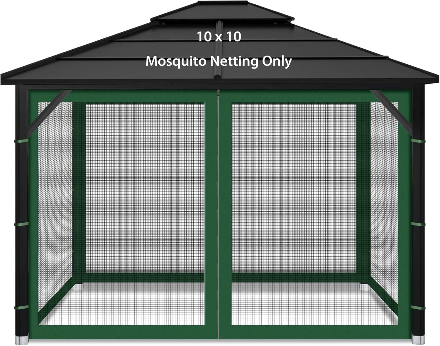 Gazebo Replacement Mosquito Netting for Outdoor Canopy 10x10