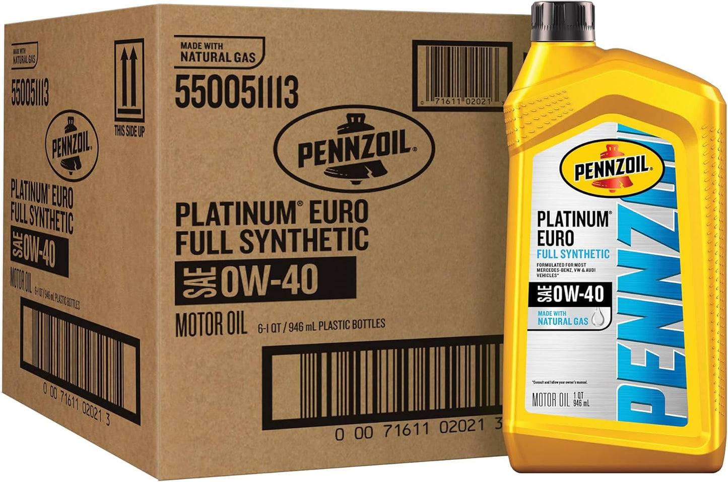 Pennzoil Platinum Euro Full Synthetic 0W-40 Motor Oil Review
