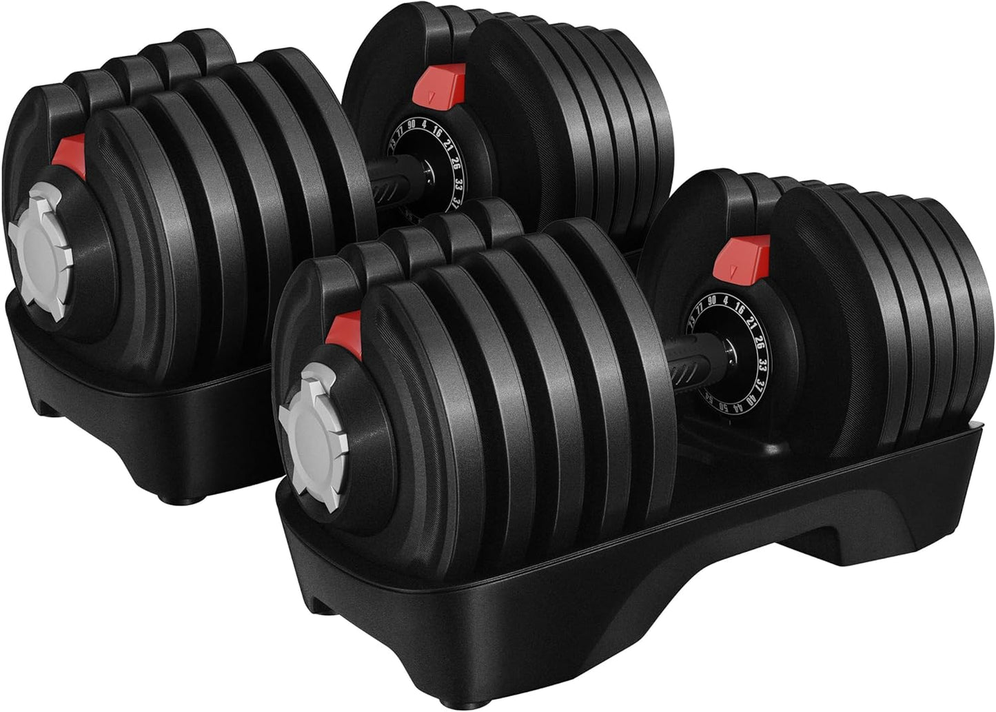 Yaheetech Adjustable Dumbbells - Quick Weight Changes
