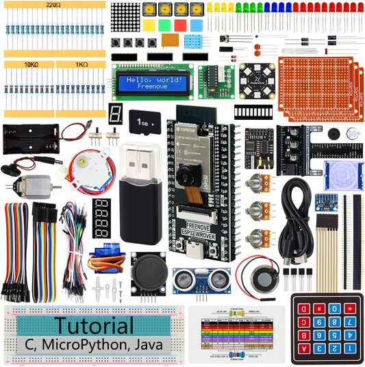 Freenove ESP32 Kit Dev CAM Board Ultimate Starter Kit Review