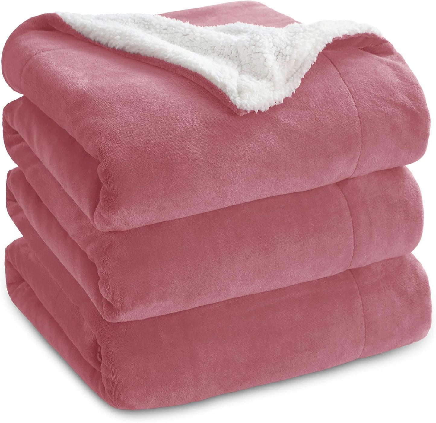 Bedsure GentleSoft Sherpa Fleece Blanket for Cozy Winter Nights