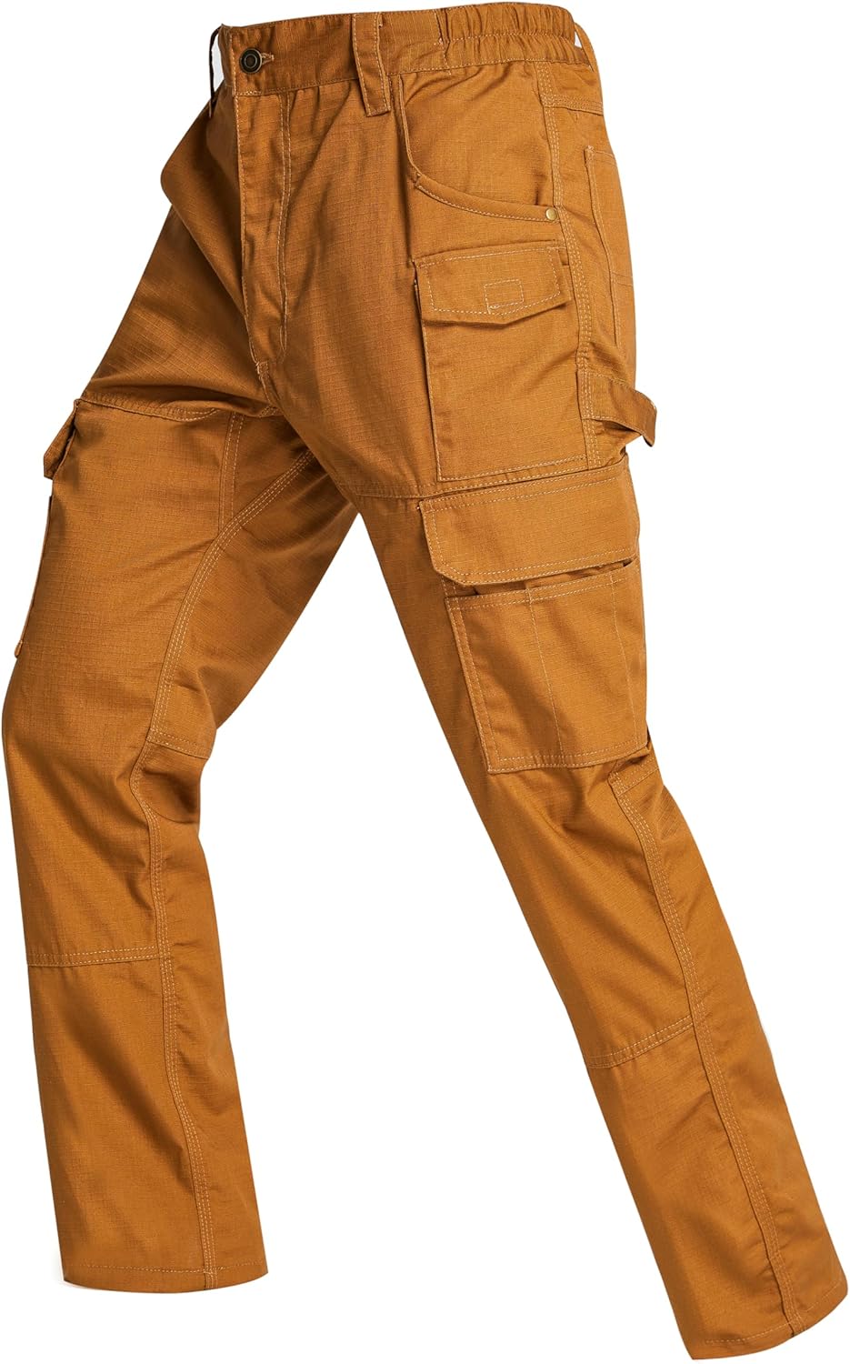 Wantdo Men's Work Pants: Lightweight Tactical Cargo Utility Pants