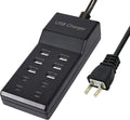 Power Up 10 Devices Fast! 50W USB Charger Station