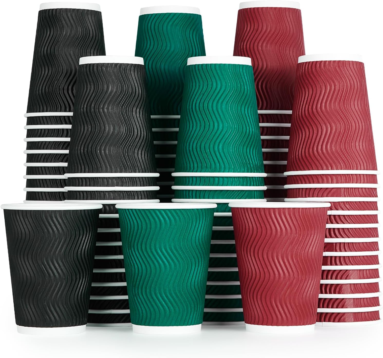 120-Count Insulated Paper Coffee Cups!
