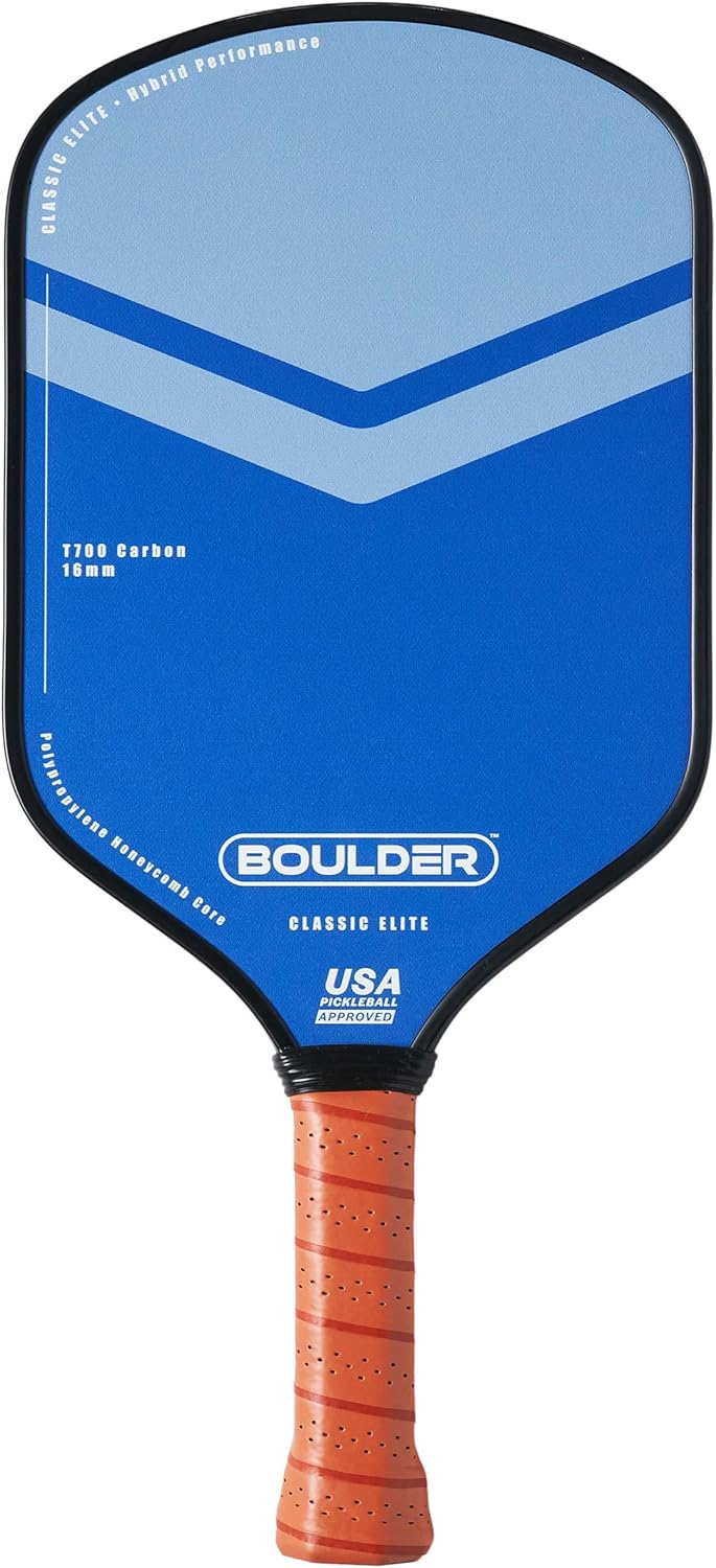 Boulder Carbon Fiber Pickleball Paddle for All Skill Levels