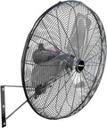 30 in Outdoor Wall Mount Fan - High-Flow 7200 CFM Industrial Fan