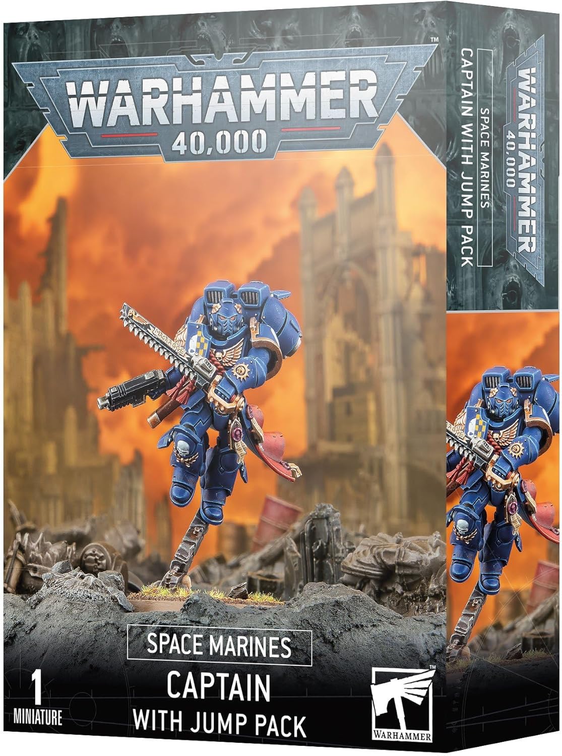 Warhammer 40,000 Space Marines Captain with Jump Pack Review