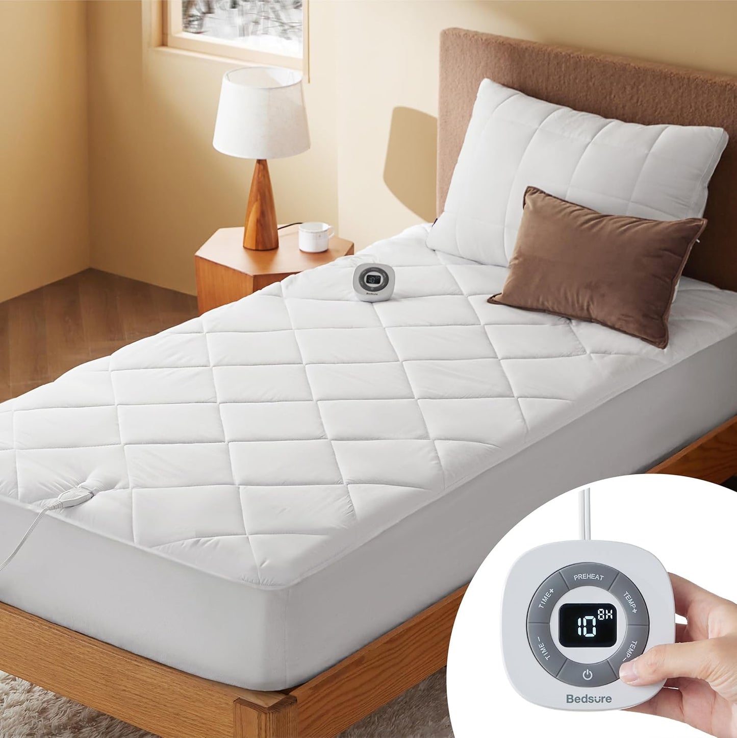 Bedsure Heated Mattress Pad Twin for Ultimate Comfort and Warmth