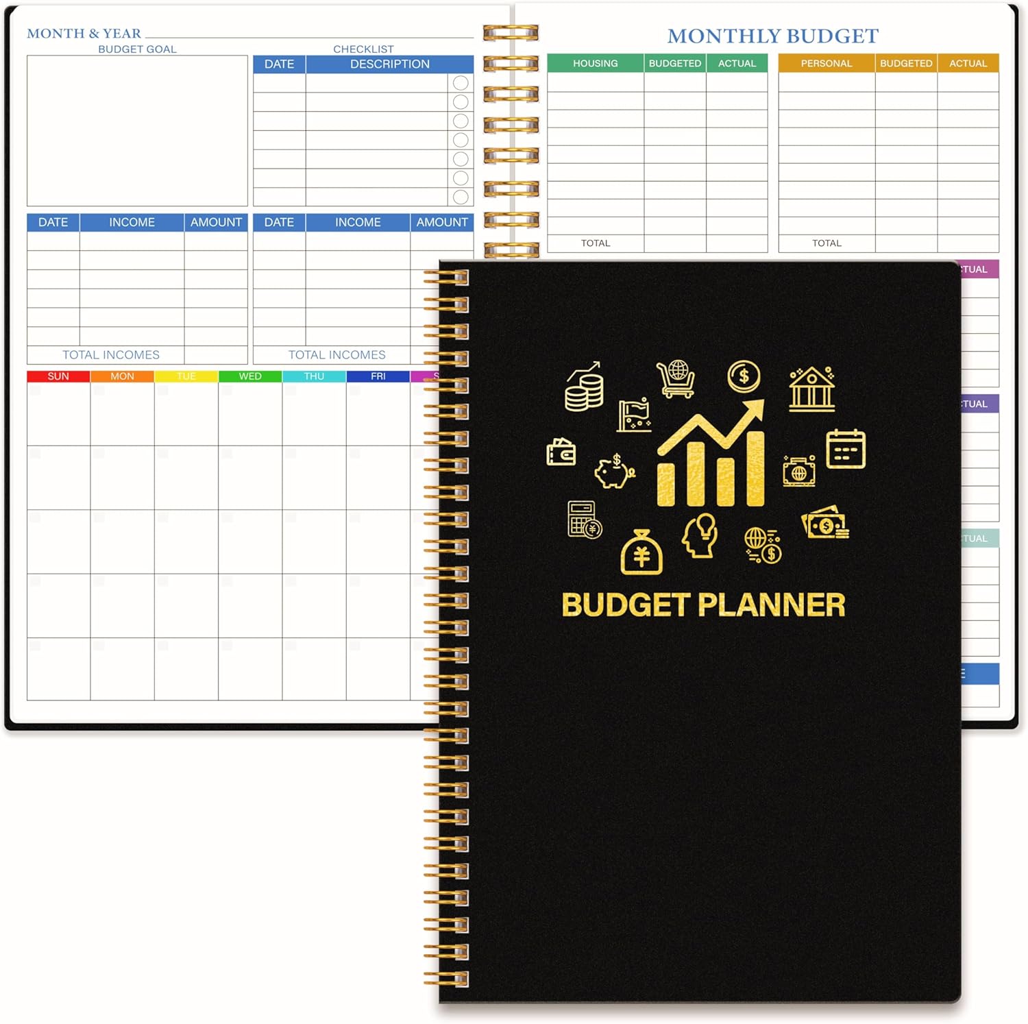 14-Month Budget Organizer for Effective Money Management