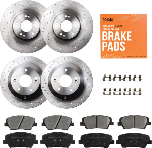 Max Advanced Brakes StyleMAX Brake Kit for Hyundai Santa Fe Sport