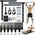 Upgraded Pilates Bar Kit with Resistance Bands for Full-Body Workouts