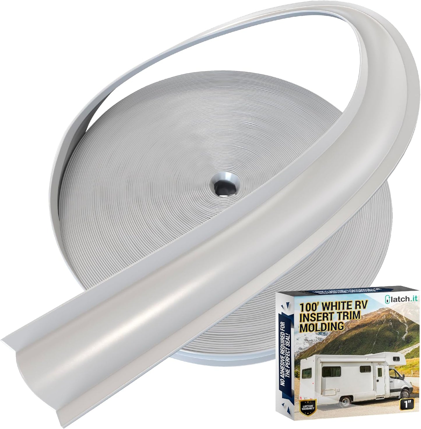 Durable RV Trim Molding Insert for Exterior Protection and Style