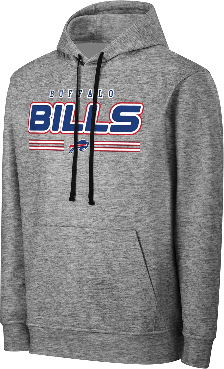 NFL Men's Gray Team Color Primary Logo Wordmark Hoodie