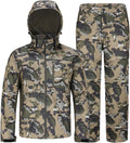 Hunting Clothes for Men with Fleece Lining - Silent Water Resistant on