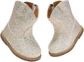 Infant Toddler Cowboy Boots Mid Calf Round Toe - Easy Zipper On