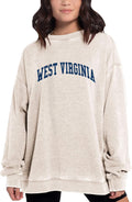 chicka-d NCAA womens Burnout Fleece Pullover - Cozy Game Day Staple