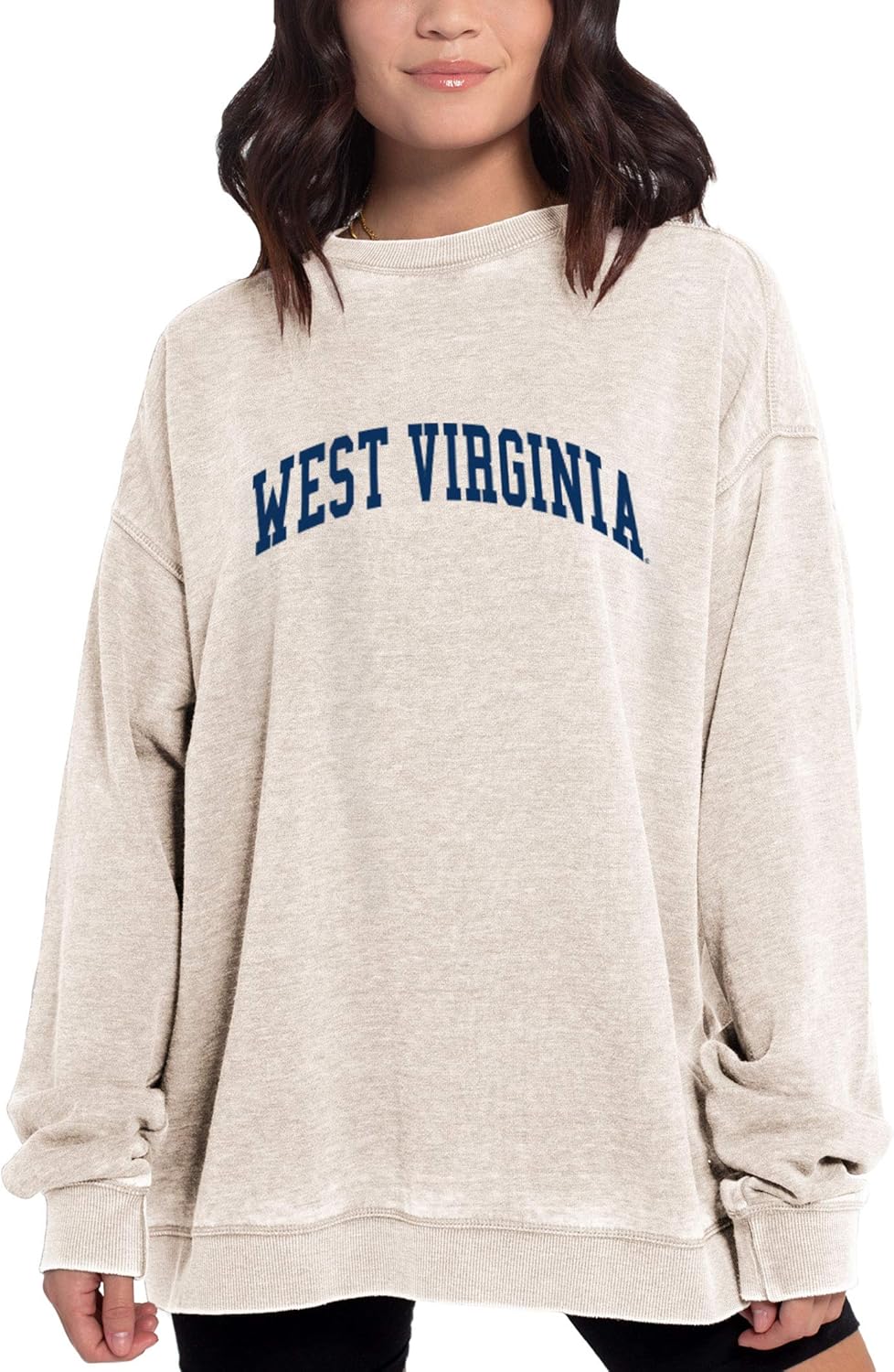 Chicka-D NCAA Womens Burnout Fleece Pullover for Gamers