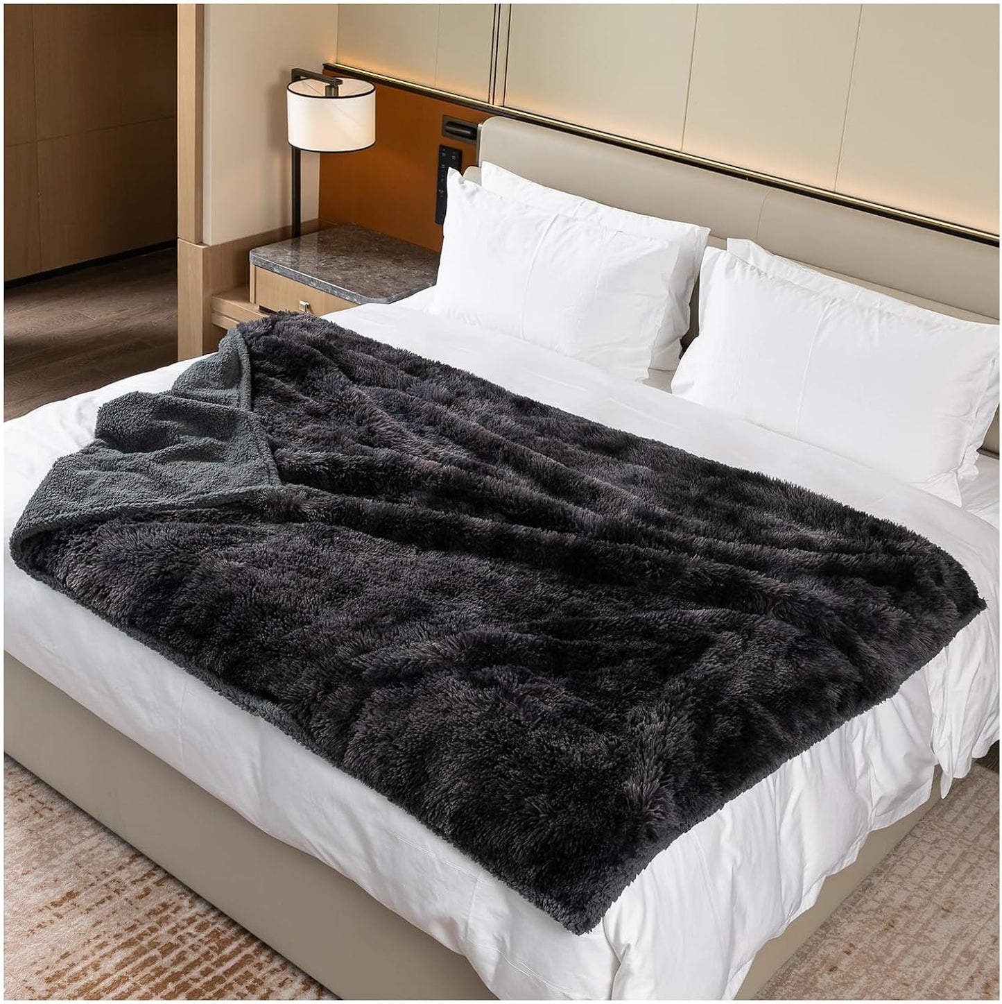 Calming Cat Blanket for Bed and Couch - Waterproof Pet Throw