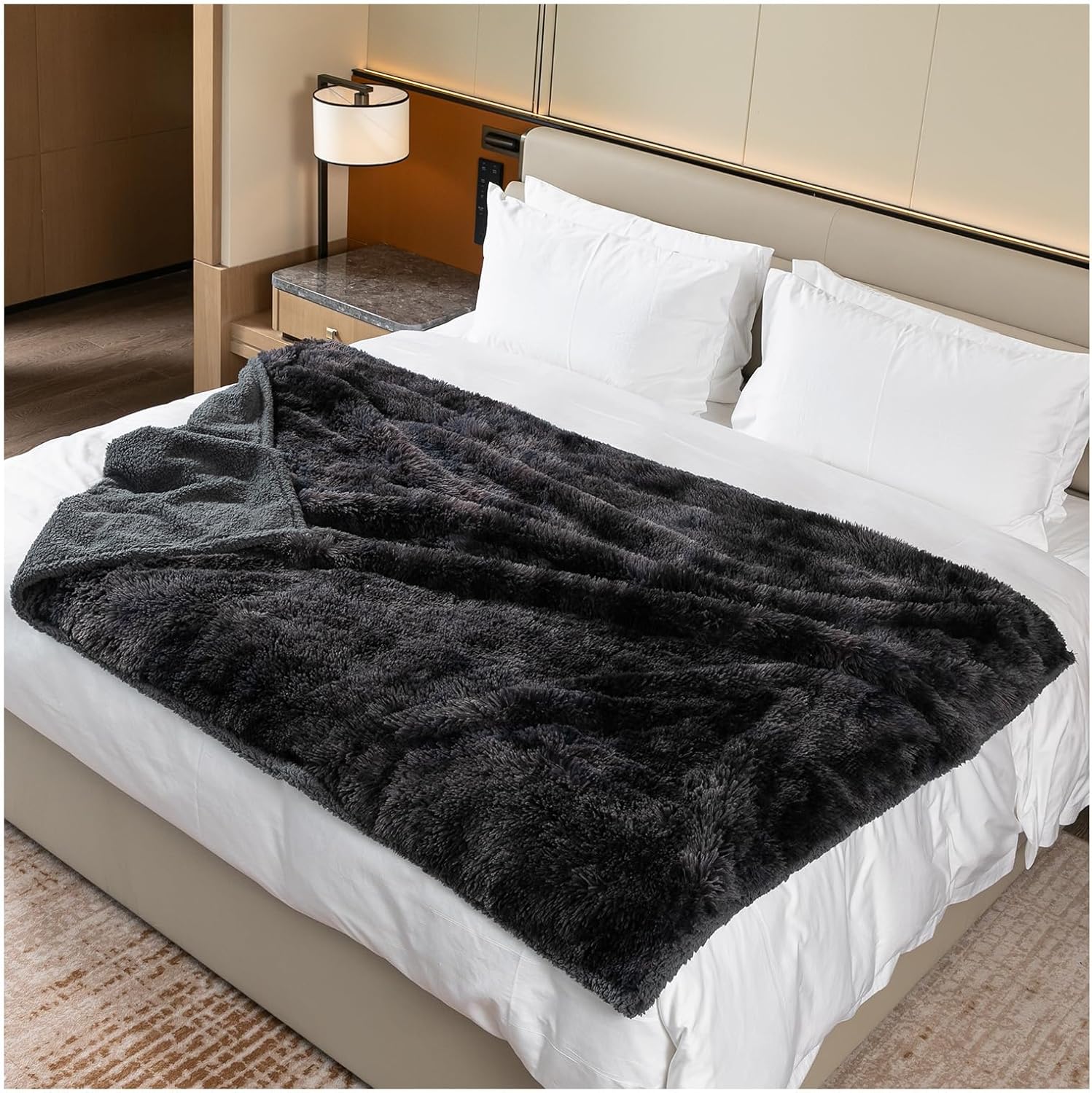 Calming Cat Blanket for Bed and Couch - Waterproof Pet Throw