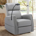 COLAMY Modern Rocking Recliner with Charging Ports