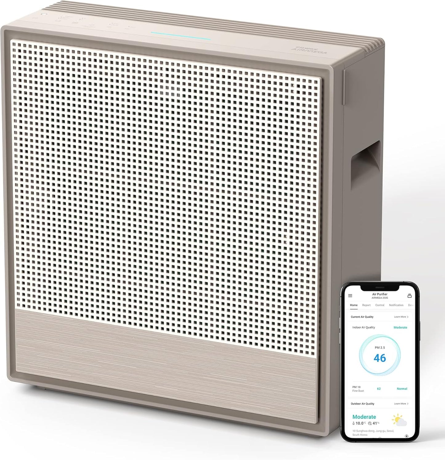 COWAY Air Purifier for Large Rooms Up to 930 ft with HEPA