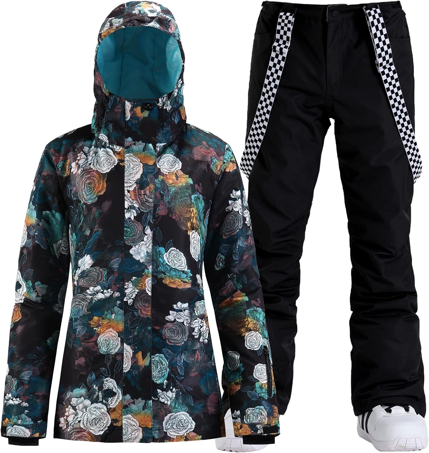 GSOU SNOW Women's Insulated Snowsuit Set