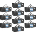 VENO 10 Pack Extra Large Moving Bags for College Move-In - Durable