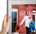ArtToFrames 10x37 Inch Gray Picture Frame - Clean Tungsten Finish