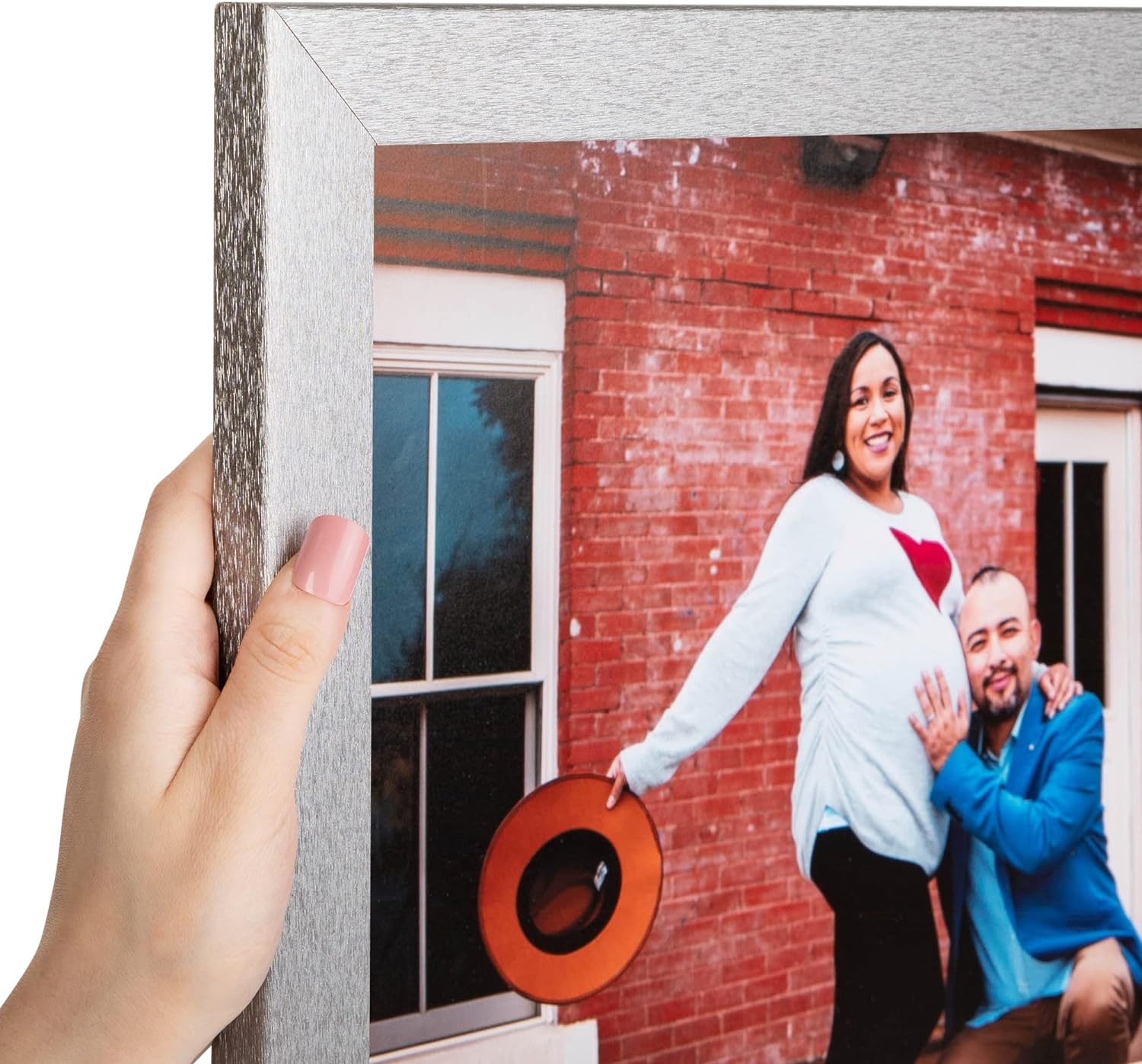 ArtToFrames 9x38 Inch Gray Picture Frame for Art and Photos