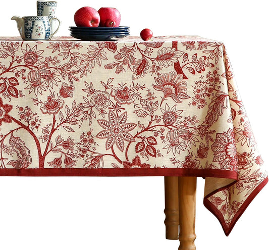 Designer French Linen Tablecloth for Elegant Dining Spaces