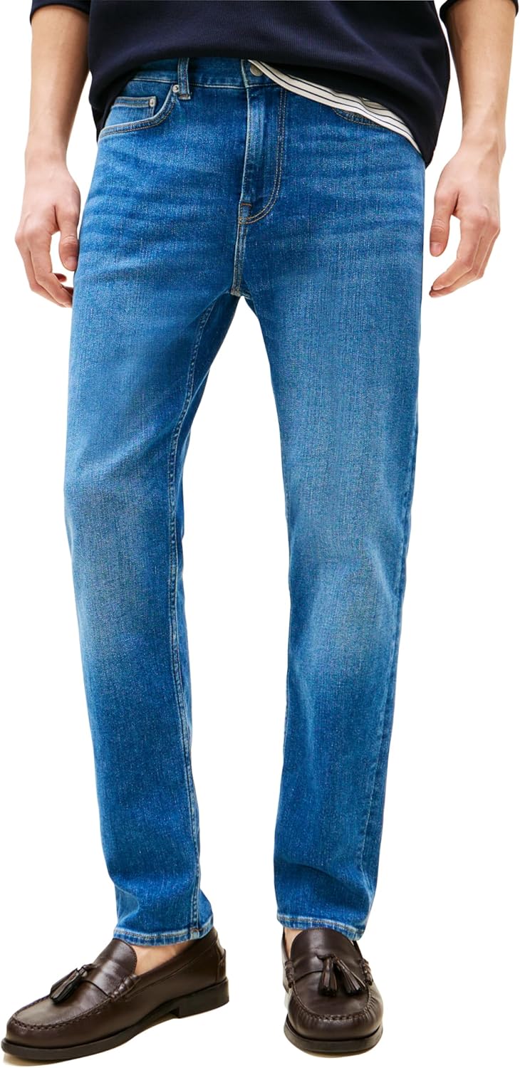 Tommy Hilfiger Slim Fit Stretch Jeans for Men - Comfort & Style