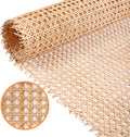 24 in Width Natural Cane Webbing 5ft Roll - Versatile Rattan Sheet