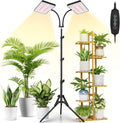 LBW Grow Light Dual-Head Full Spectrum Standing Plant Light