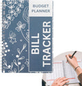 Bill Payment Tracker Notebook with Spiral Binding - Organized Monthly