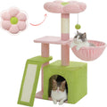 Flower Cat Tree for Indoor Cats 32in - Cozy Play and Scratching