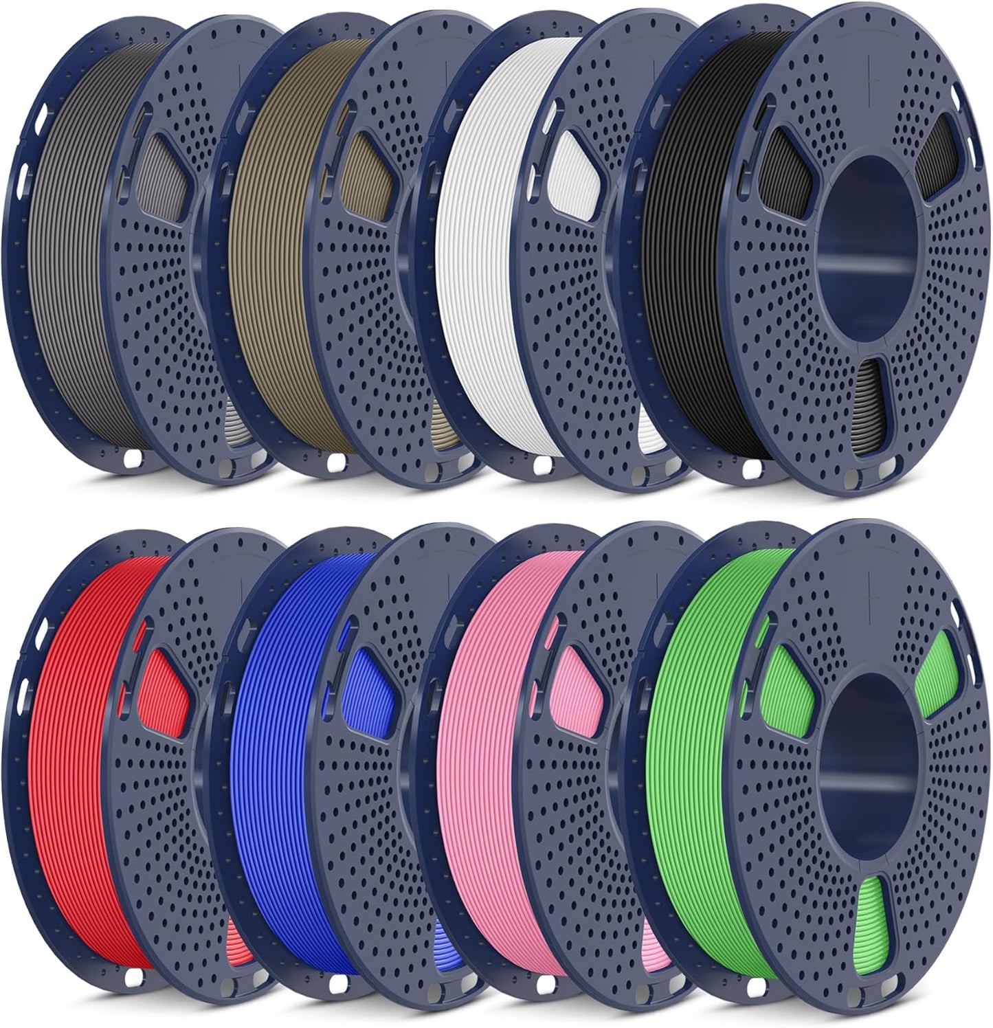 SUNLU 3D Printer Filament Bundle Multicolor for Creative Projects