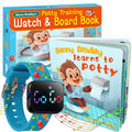 Potty Training Watch & Board Book for Kids - Fun Reminder System