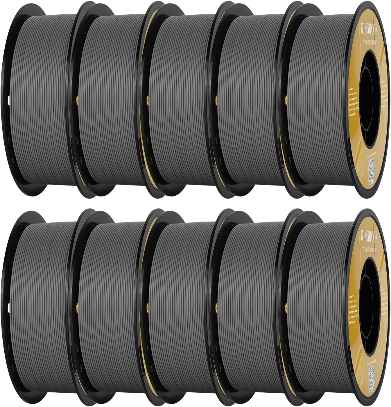 Kingroon Matte PLA Filament 1.75mm for 3D Printing Projects
