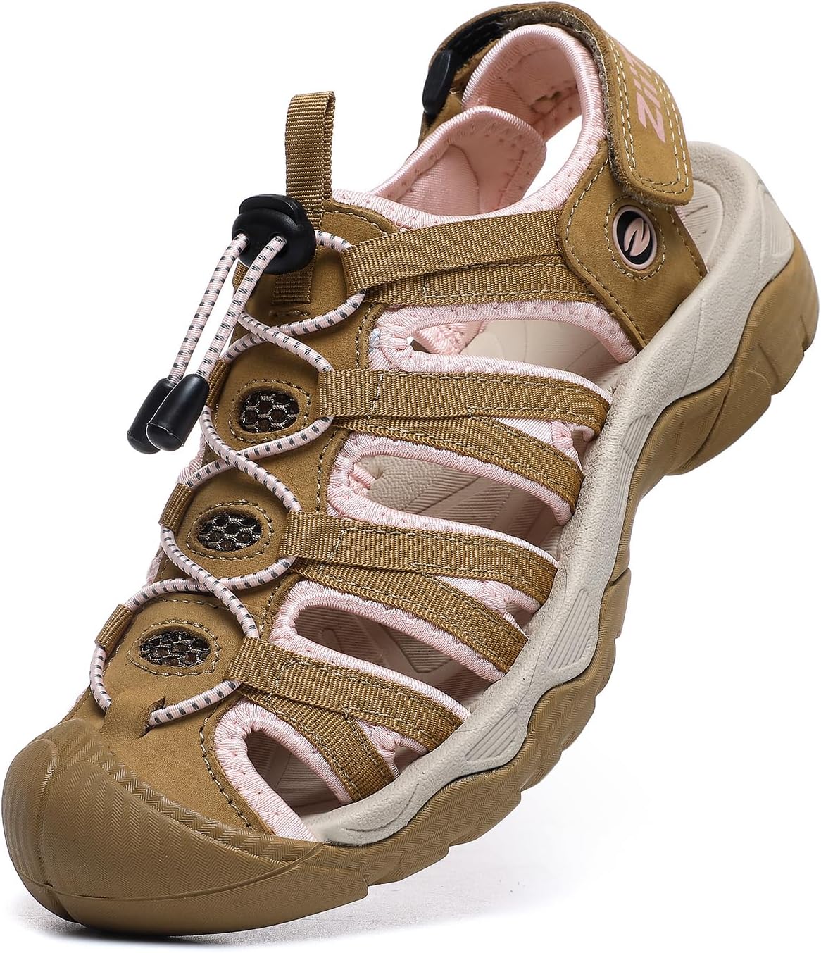 ziitop Womens Hiking Sandals Closed Toe for Summer Adventures