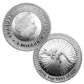 Australia 2016 1oz.9999 Silver Kangaroo Coin - Brilliant Uncirculated