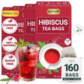 LeafLea Hibiscus Tea Bags: Heart Health Boost
