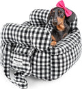 Dog Car Seat for Small Dogs - Portable and Fashionable Design