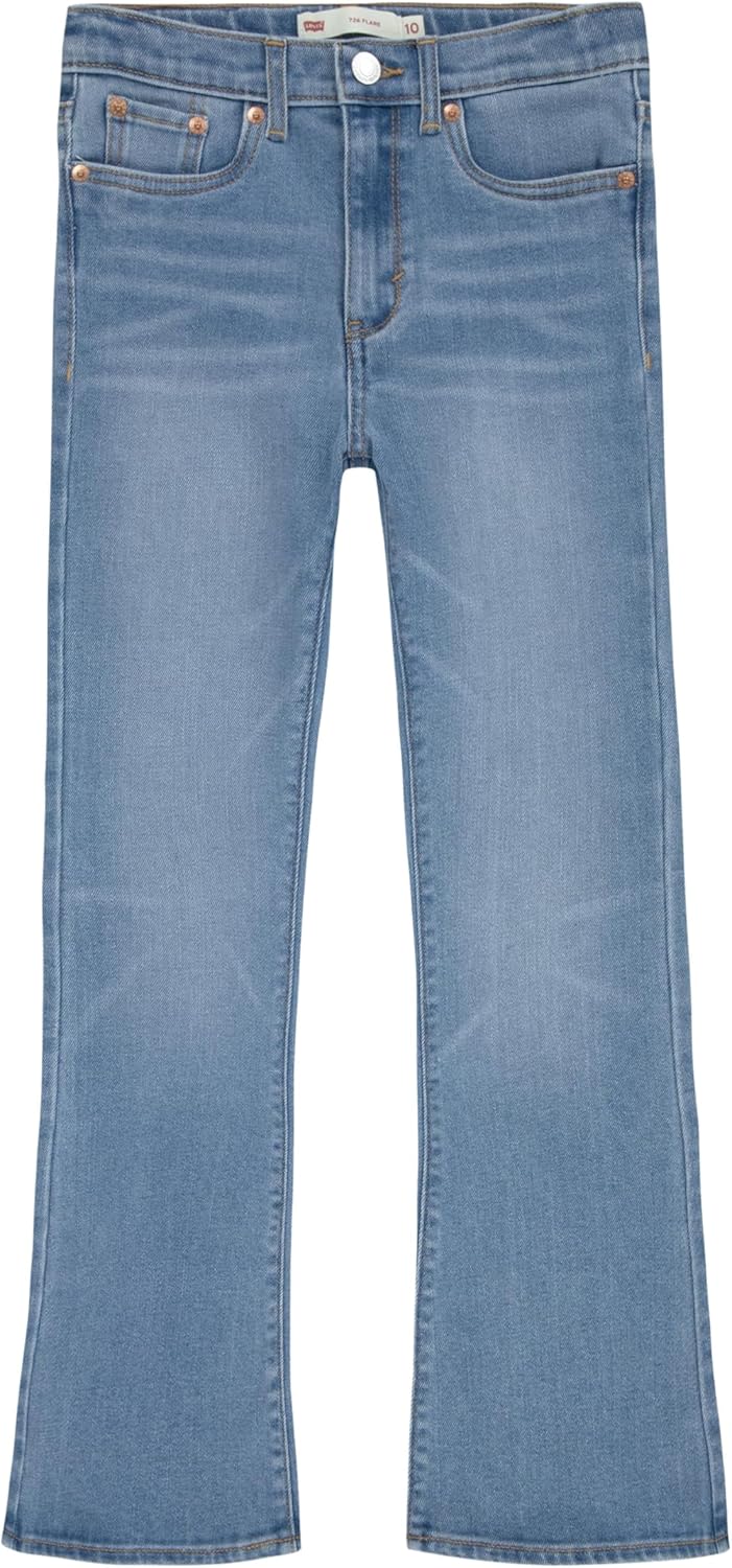 Levi's Girls' Flare Jeans for Stylish Comfort and Quality