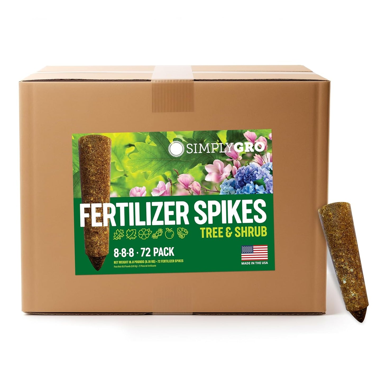 Tree & Shrub Fertilizer Spikes for Vibrant Growth and Health
