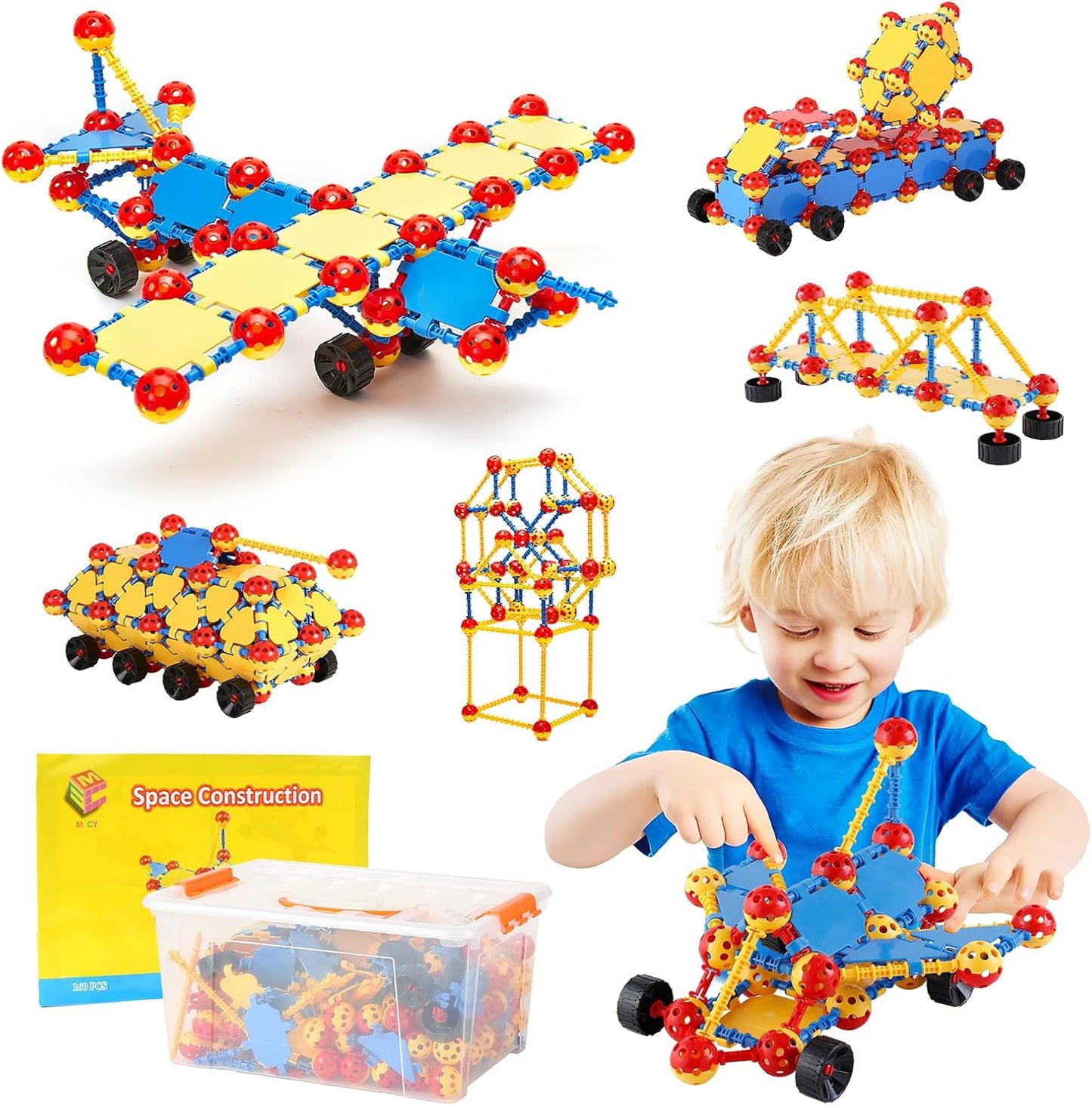 160PCS ZoZoplay STEM Building Blocks - Inspiring Creative Fun!